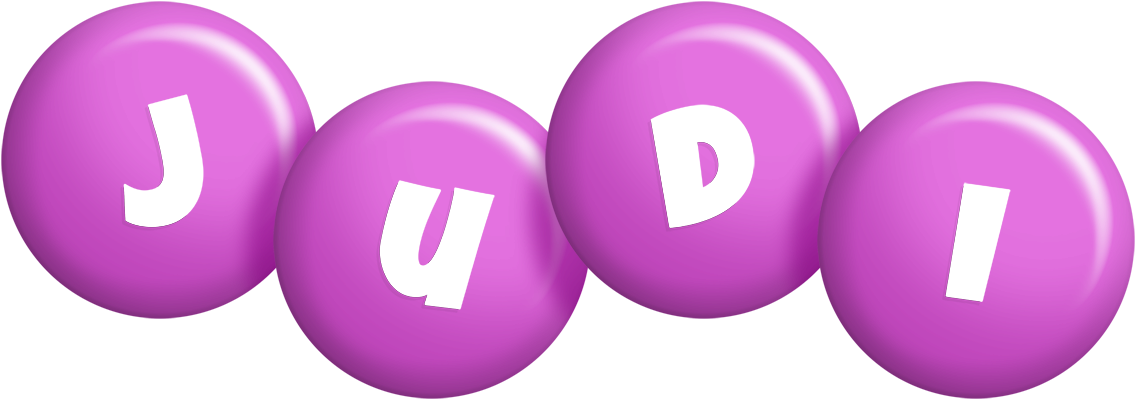 Judi candy-purple logo