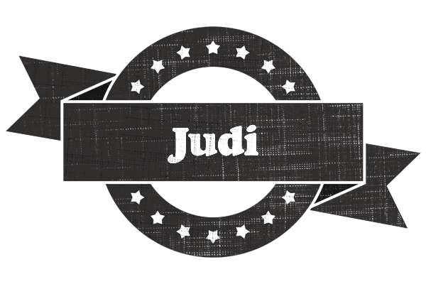 Judi grunge logo