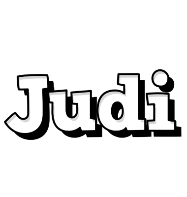 Judi snowing logo