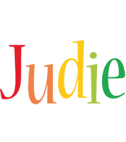 Judie birthday logo