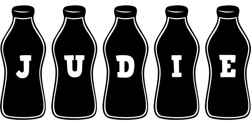Judie bottle logo