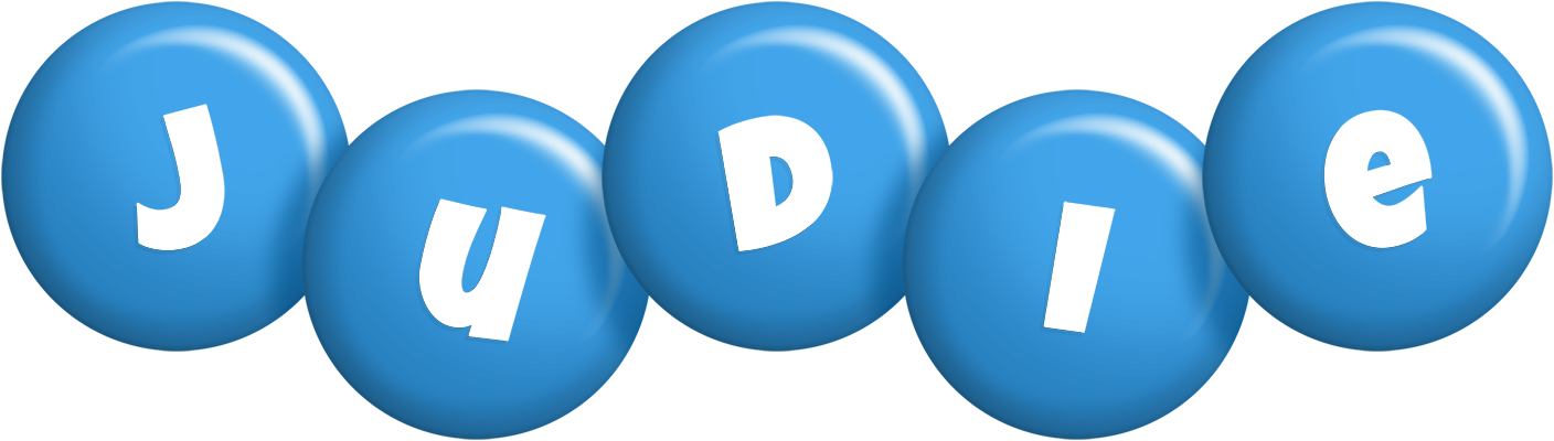 Judie candy-blue logo