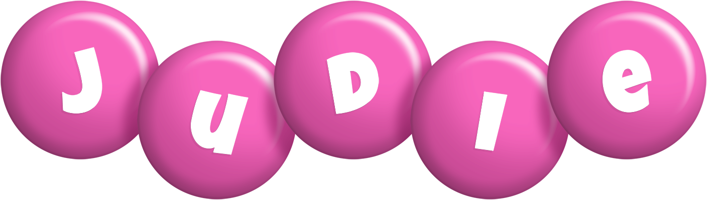 Judie candy-pink logo