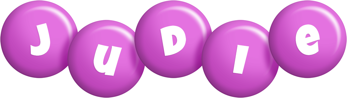 Judie candy-purple logo