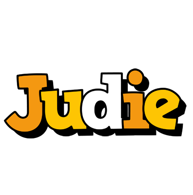 Judie cartoon logo