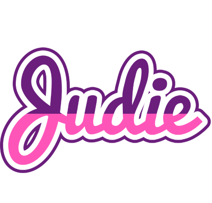 Judie cheerful logo