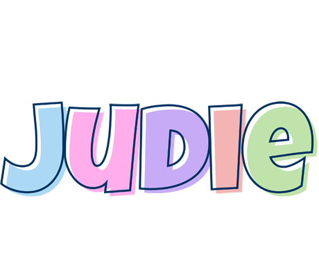 Judie pastel logo