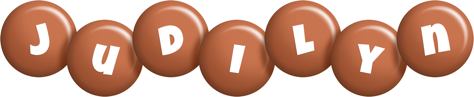 Judilyn candy-brown logo