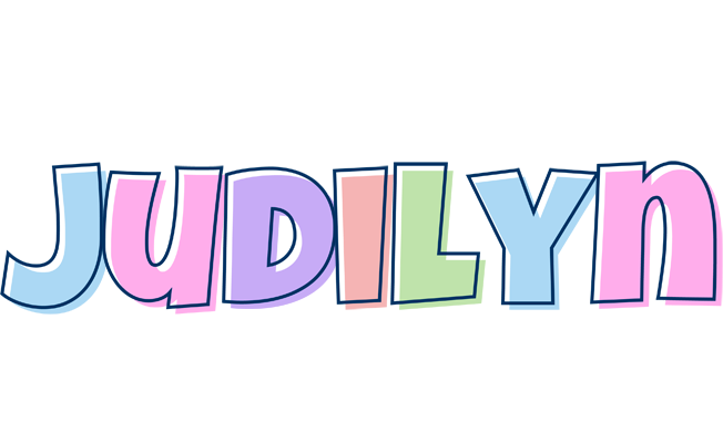 Judilyn pastel logo