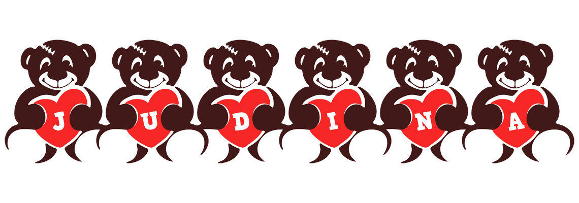 Judina bear logo