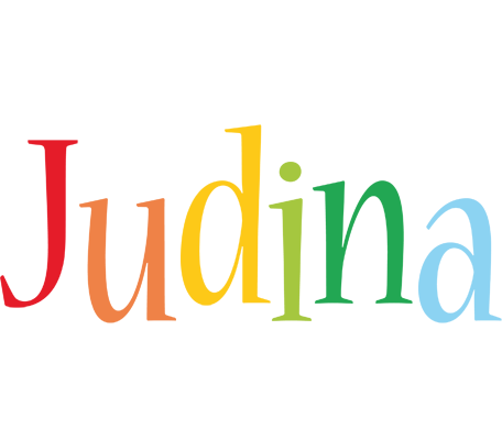 Judina birthday logo