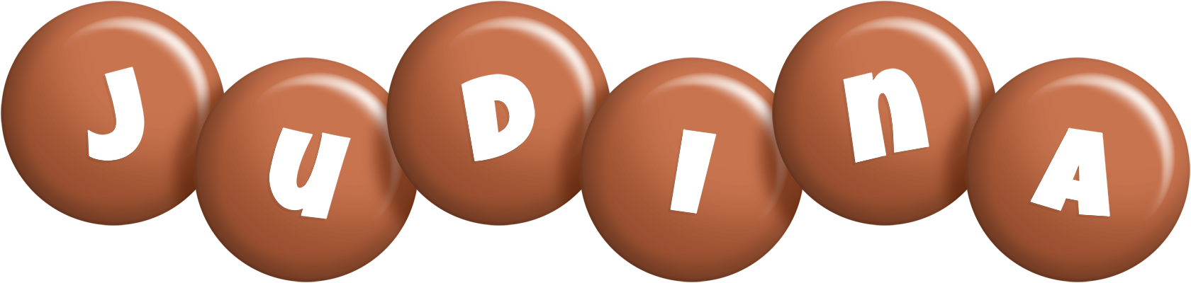 Judina candy-brown logo