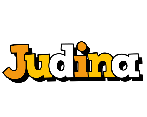 Judina cartoon logo