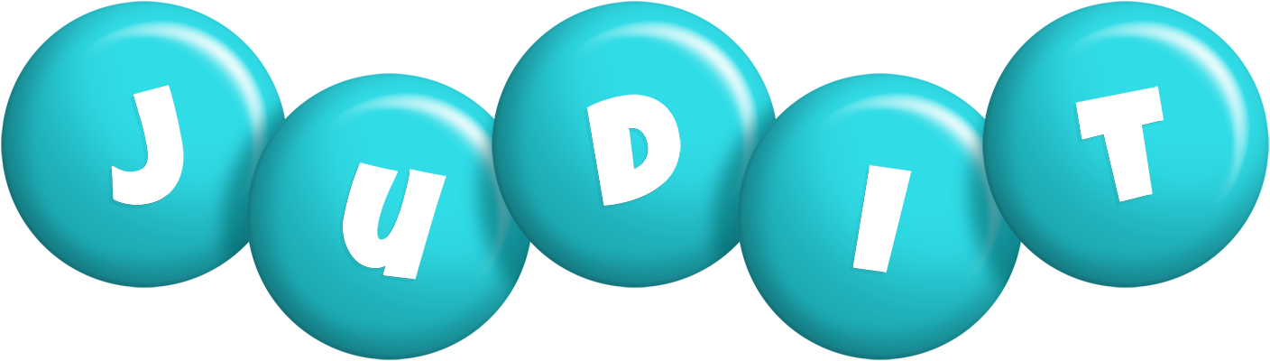 Judit candy-azur logo