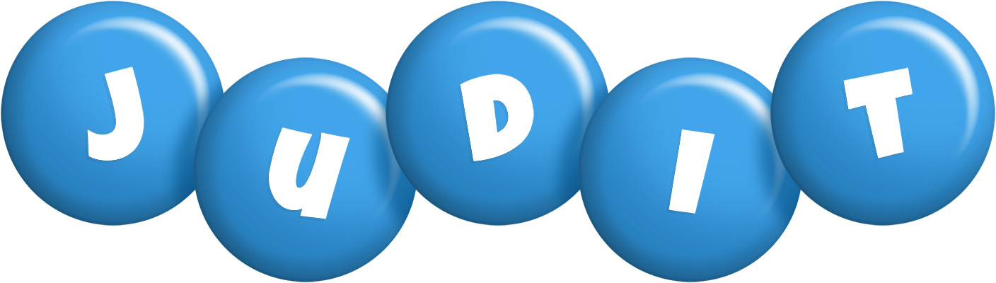 Judit candy-blue logo