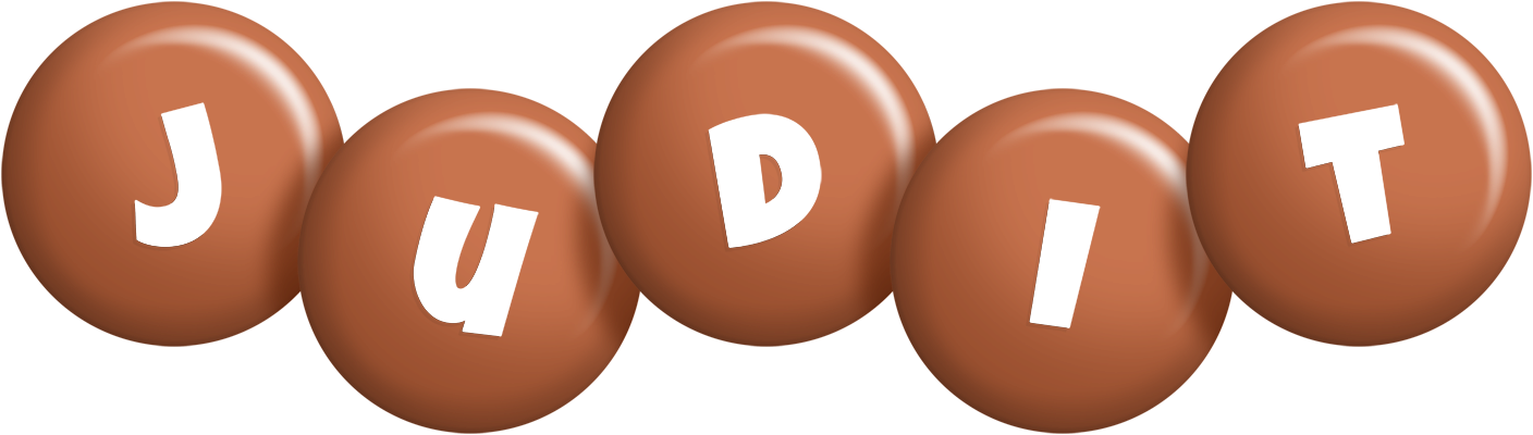 Judit candy-brown logo