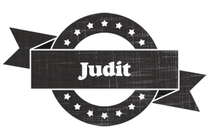 Judit grunge logo