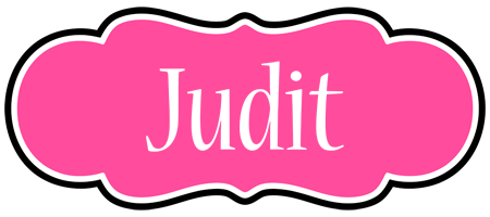 Judit invitation logo