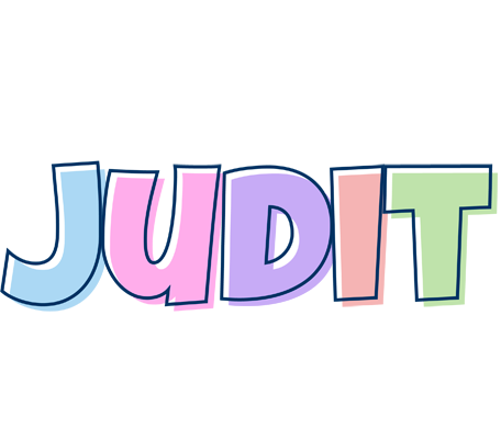 Judit pastel logo