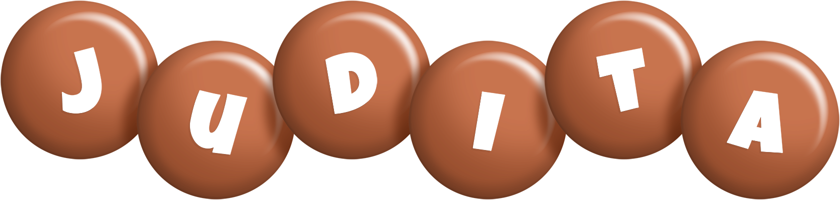 Judita candy-brown logo