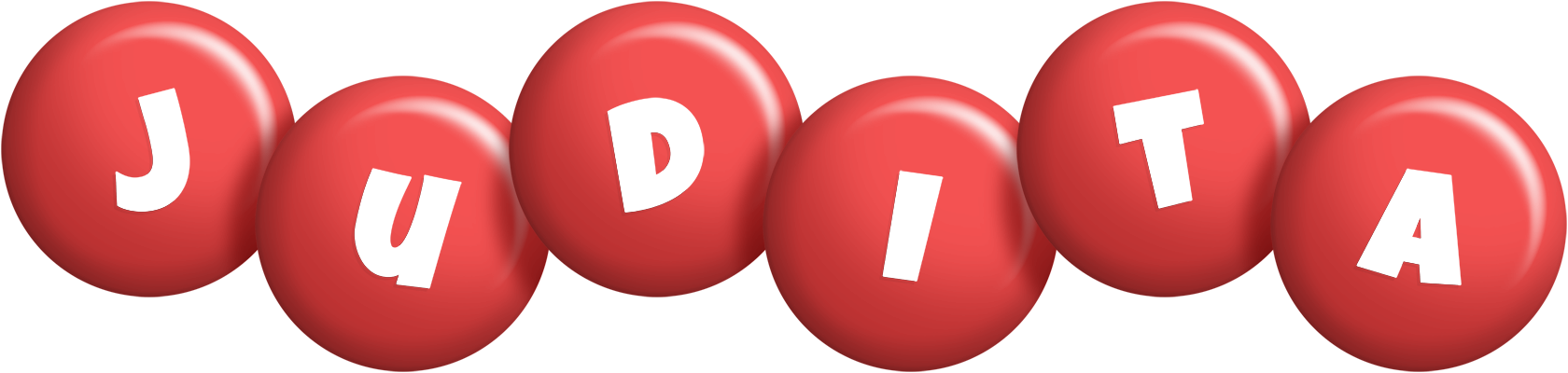 Judita candy-red logo