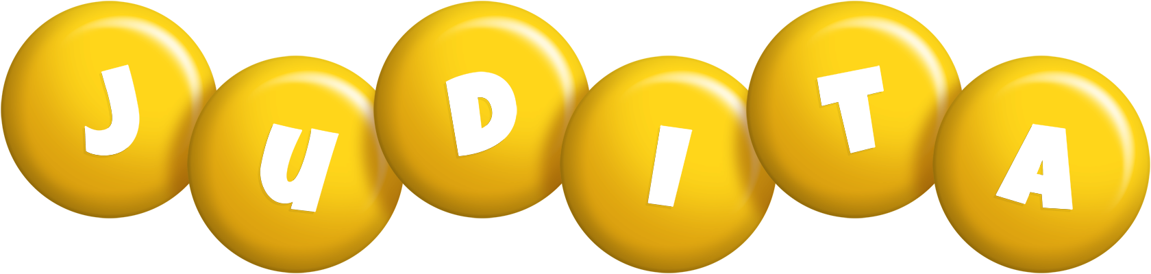 Judita candy-yellow logo