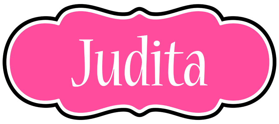 Judita invitation logo