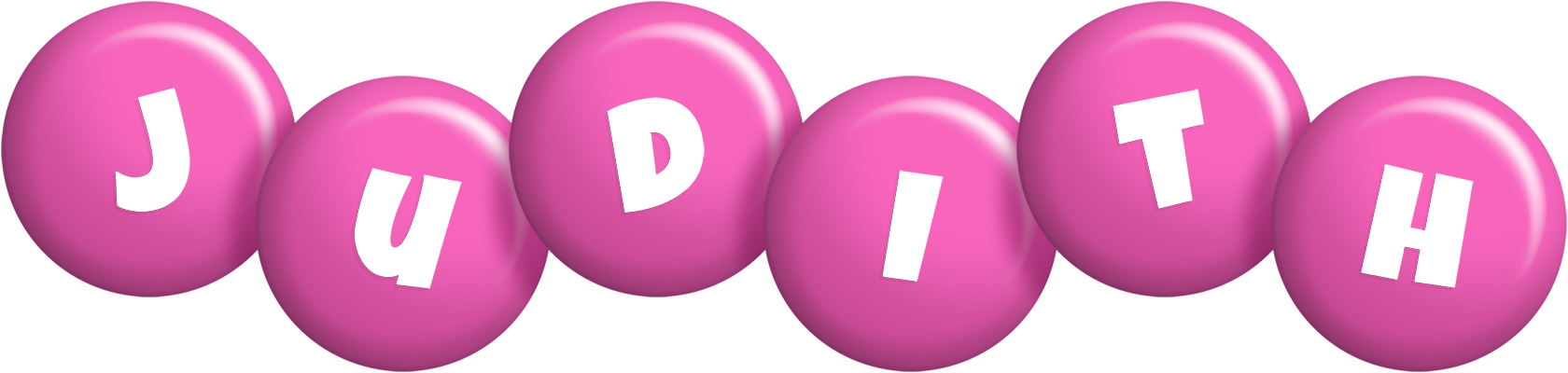 Judith candy-pink logo