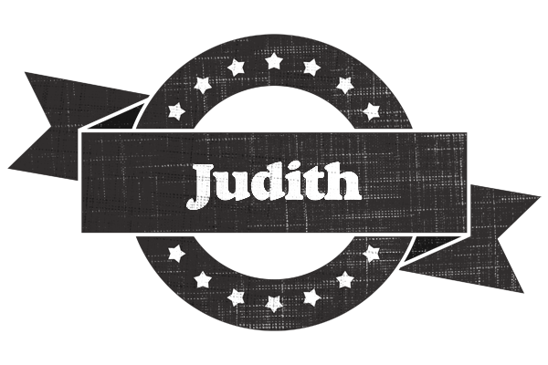 Judith grunge logo