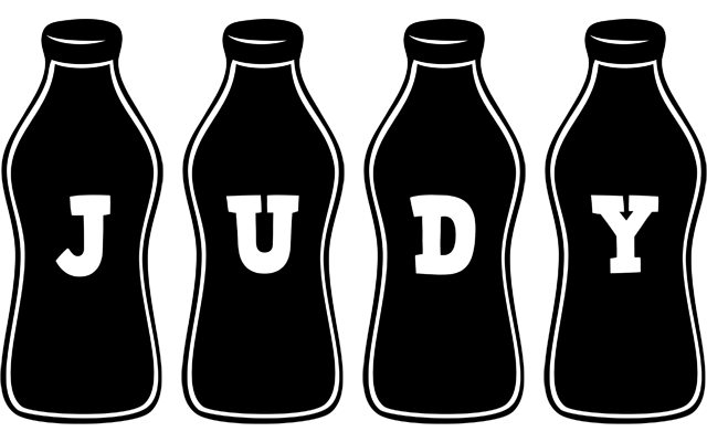 Judy bottle logo