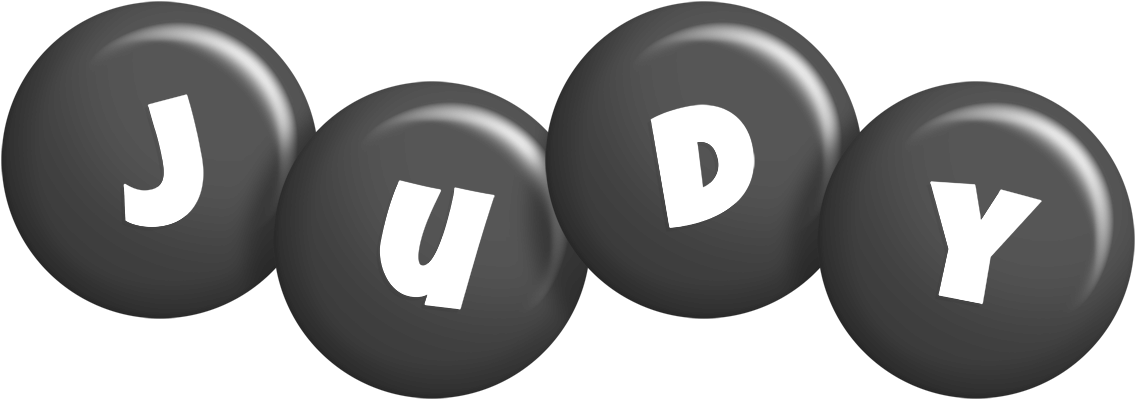 Judy candy-black logo
