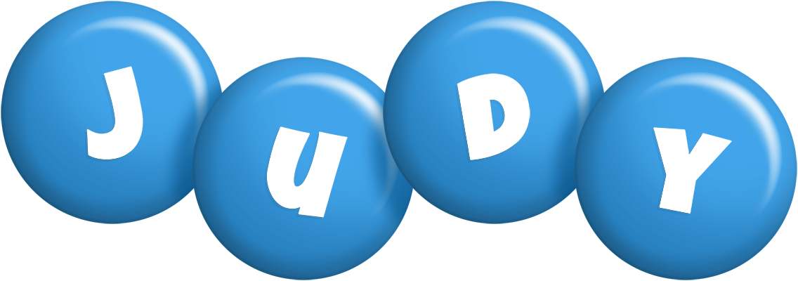 Judy candy-blue logo