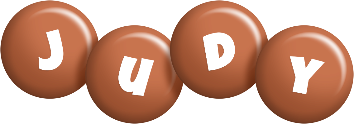 Judy candy-brown logo