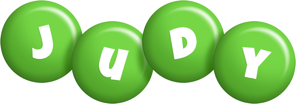 Judy candy-green logo