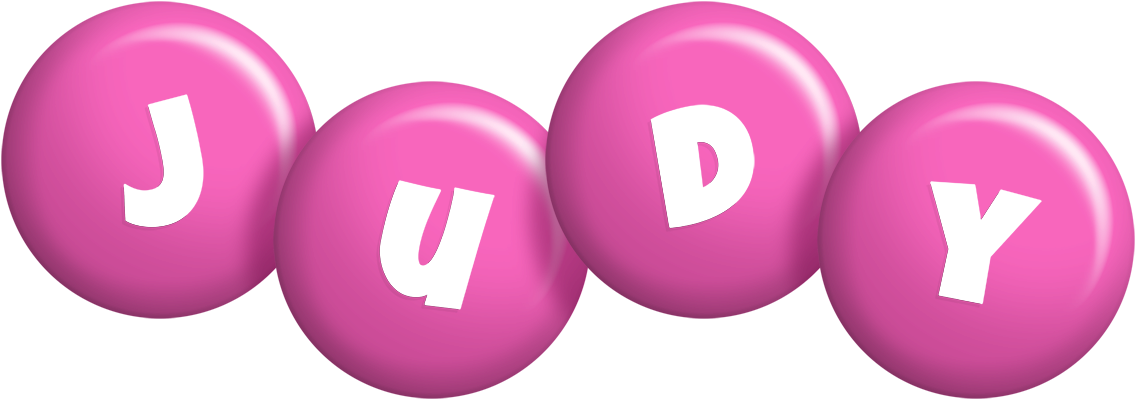 Judy candy-pink logo