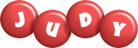 Judy candy-red logo