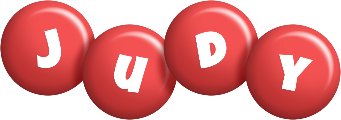 Judy candy-red logo