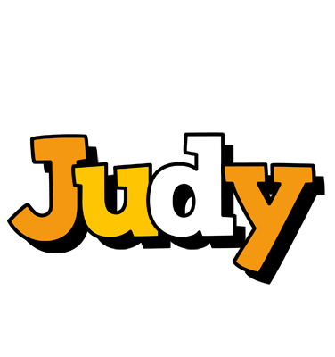 Judy cartoon logo