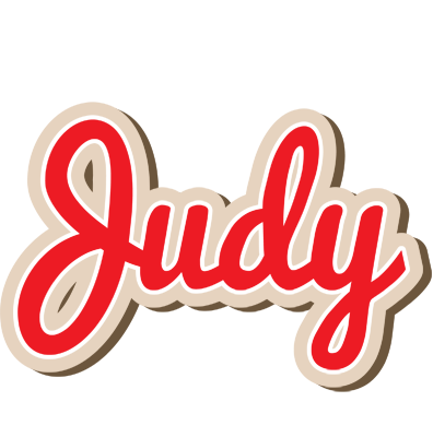 Judy chocolate logo