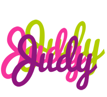 Judy flowers logo