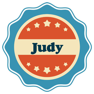 Judy labels logo