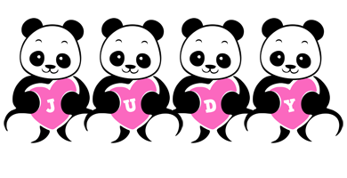 Judy love-panda logo