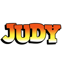 Judy sunset logo