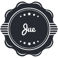 Jue badge logo