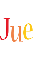 Jue birthday logo