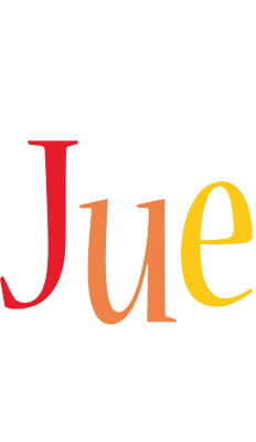Jue birthday logo