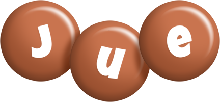 Jue candy-brown logo