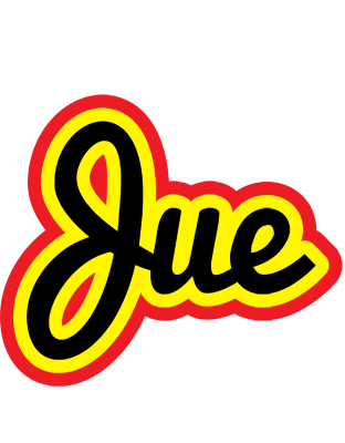 Jue flaming logo