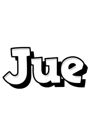 Jue snowing logo