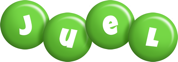 Juel candy-green logo